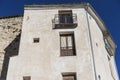 Old and typical houses of the Spanish city of Cuenca, world heritage site Royalty Free Stock Photo