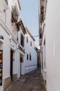 Old typical street in the jewry of Cordoba