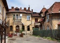 Old uilding in Bucharest. Romania Royalty Free Stock Photo