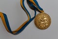 Old Ukraine gold medal for excellence in high school graduation