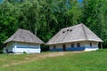 Old ukrainian house, Open-air Museum of Folk Architecture and Folkways of Ukraine in Pyrohiv Pirogovo village near Kiev, Ukraine