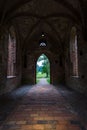 An old, unrestored part of Chorin Abbey.