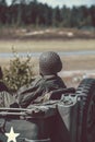 Old us army jeep