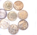 Old usa coins Royalty Free Stock Photo
