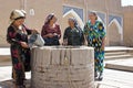 Old Usbek women, Khiva, Uzbekistan