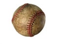 Old used baseball Royalty Free Stock Photo