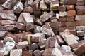 Old Used Bricks Royalty Free Stock Photo