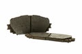 Old used disc brake pad (automobile spare part)