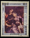 Old picture postage stamp