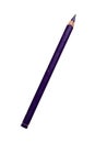 Old used purple crayon pencil Royalty Free Stock Photo