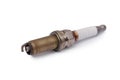 Old used spark plug Royalty Free Stock Photo