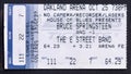 Old used ticket stub for Bruce Springsteen and the E Street Band concert at Oakland Arena