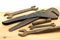 Old used tools