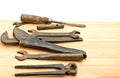 Old used tools