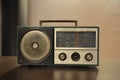 Old Used Transistor Radio