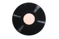 Old used vinyl record Royalty Free Stock Photo