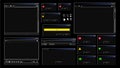 Old user interface in modern dark mode.