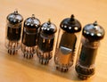 Old vacuum radio tubes