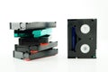 Old VCR tape record Royalty Free Stock Photo