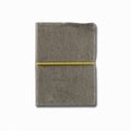 Old velvet notebook Royalty Free Stock Photo