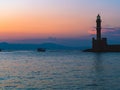 Old Venetian Lighthouse - Chania Port, Greece