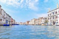 Old Venetian Style Buildings Along the Street of Venice Royalty Free Stock Photo