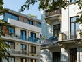 Old Versus New Residential Architecture in Germany Royalty Free Stock Photo