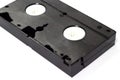 Old VHS retro video cassette isolated Royalty Free Stock Photo