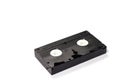 Old VHS retro video cassette isolated Royalty Free Stock Photo