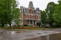 An old victorian house in Davenport, Iowa. Royalty Free Stock Photo