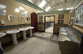 Old Victorian pottery toilets Rothesay pier Scotland