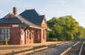 Old Victorian train station Royalty Free Stock Photo