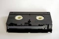 old video tape ( on white) Royalty Free Stock Photo