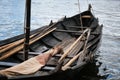 Old Viking boat