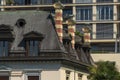 Old villa Belle epoque in Montreux Royalty Free Stock Photo