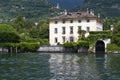 Old villa at lake Como, Italy Royalty Free Stock Photo