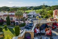 The Old Village in Algarve, Portugal is a collection of 280 properties built in 18th century Portuguese and English Royalty Free Stock Photo