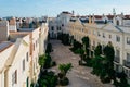 The Old Village in Algarve, Portugal is a collection of 280 properties built in 18th century Portuguese and English Royalty Free Stock Photo