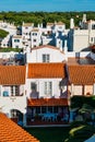 The Old Village in Algarve, Portugal is a collection of 280 properties built in 18th century Portuguese and English Royalty Free Stock Photo