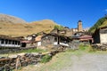 Old village Dartlo in Tusheti Nature Reserve. Georgia