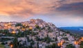 Old village Gordes in the evening, Provence, France