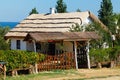 Old village house of Kuban Cossacks. Russia, Krasnodar Territory