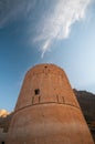 Old village for in interiors of Oman Royalty Free Stock Photo