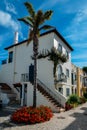 The Old Village in Algarve, Portugal is a collection of 280 properties built in 18th century Portuguese and English Royalty Free Stock Photo