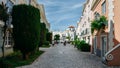 The Old Village in Algarve, Portugal is a collection of 280 properties built in 18th century Portuguese and English Royalty Free Stock Photo