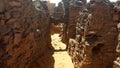 Old village in Sahara Royalty Free Stock Photo