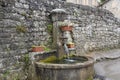 Old village well in France, Europe