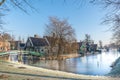 The old village of Zaan Schans Royalty Free Stock Photo