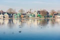 The old village of Zaan Schans Royalty Free Stock Photo