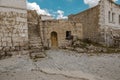 Cappadocia abandoned Medieval Greek with home Royalty Free Stock Photo